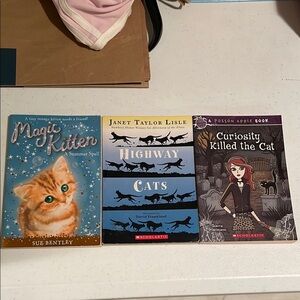 Three Cat Story Books